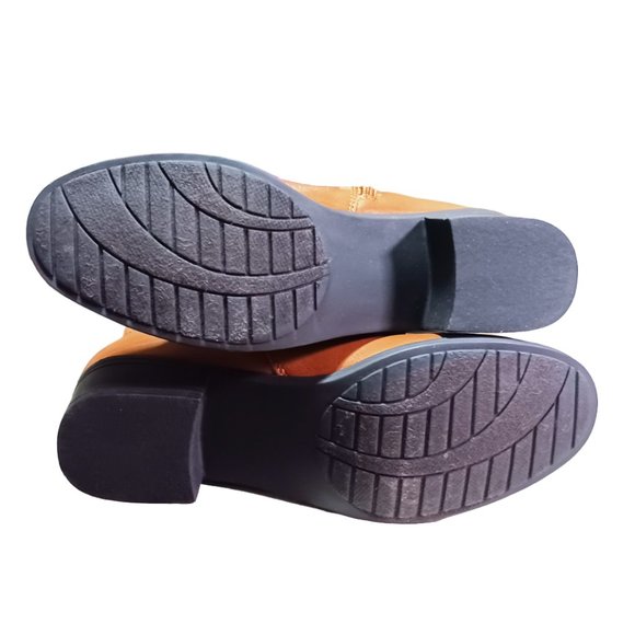 NWOT NAUTICA WOMEN COGNAC KNEE HIGH BOOTS SIZE 7 - Picture 5 of 10